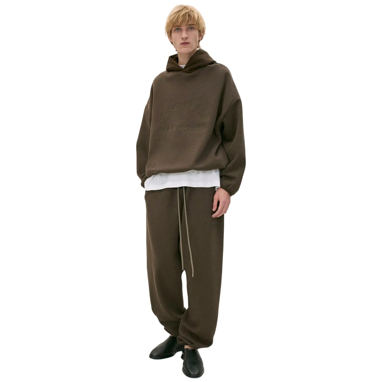 Fear Of God Essentials Core Collection Heather Wood Sweatpants (SS24)