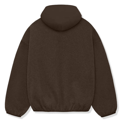 Fear Of God Essentials Core Collection Nylon Fleece Heather Wood Hoodie