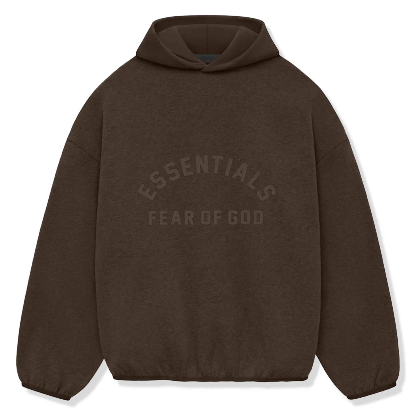 Fear Of God Essentials Core Collection Nylon Fleece Heather Wood Hoodie