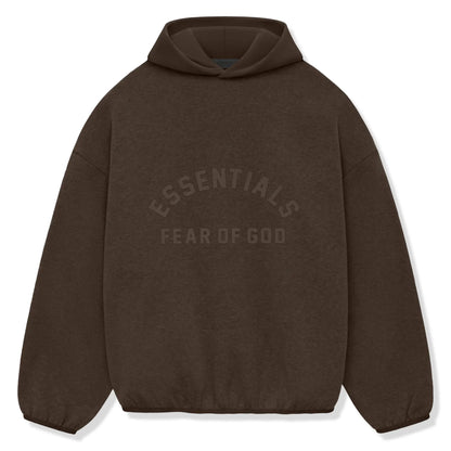 Fear Of God Essentials Core Collection Nylon Fleece Heather Wood Hoodie