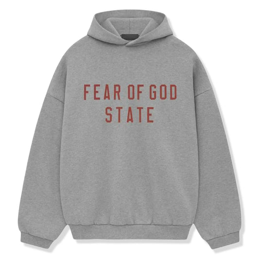 Fear Of God State Fleece Dark Heather Hoodie
