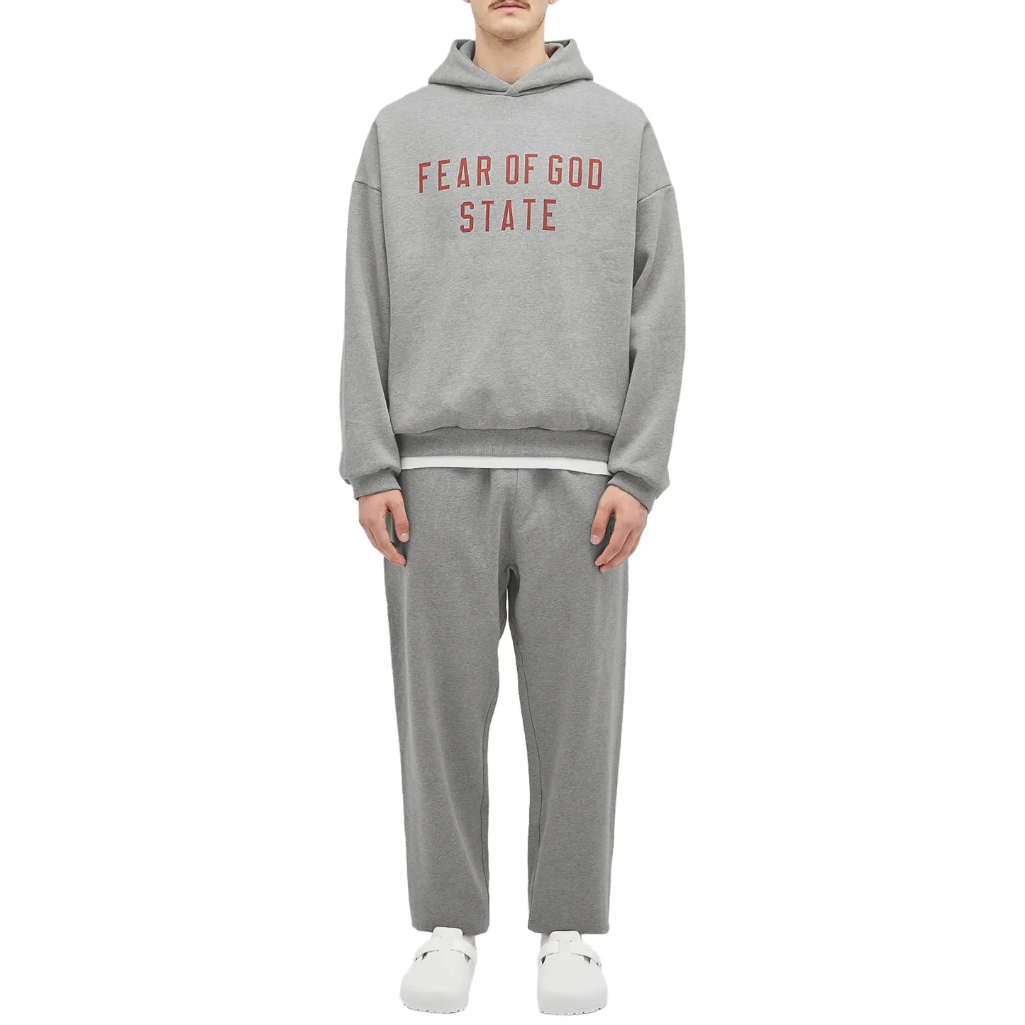 Fear Of God State Fleece Dark Heather Hoodie