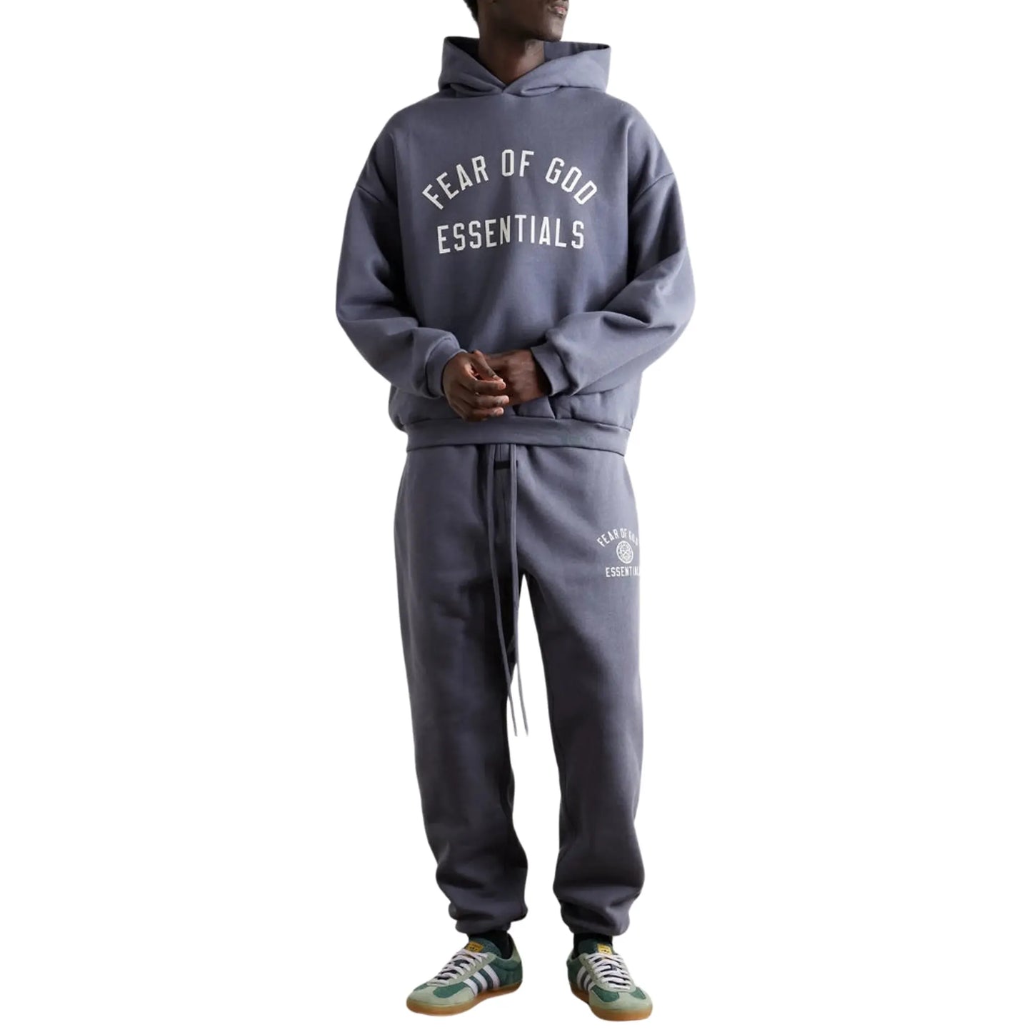 Fear Of God Essentials Fleece Marine Hoodie (FW24)