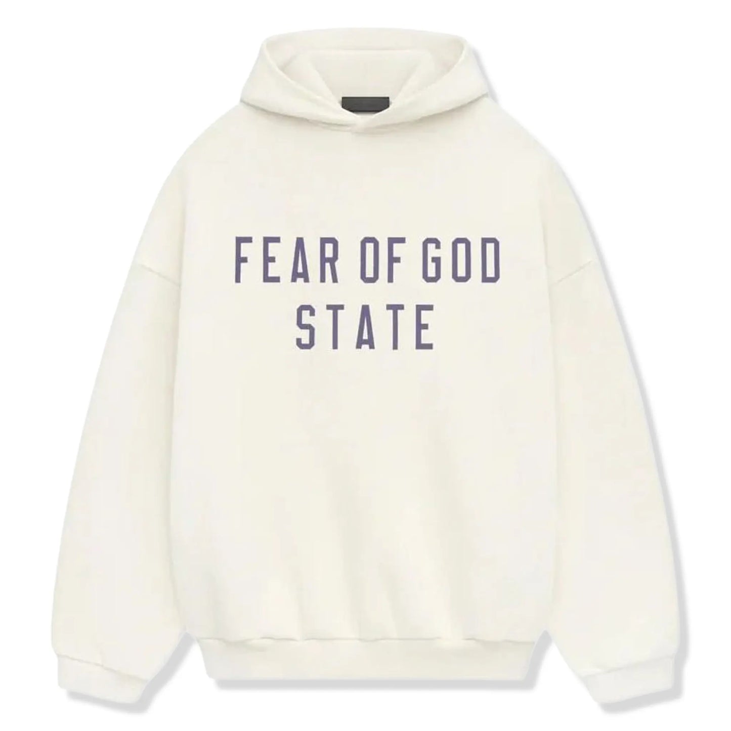 Fear Of God Essentials Fleece Shell White Hoodie (FW24)
