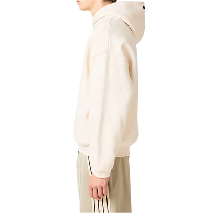 Fear Of God Essentials Fleece Shell White Hoodie (FW24)