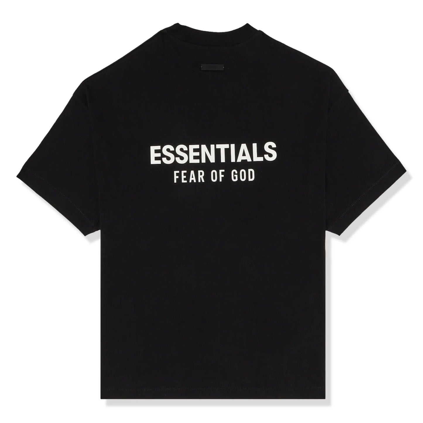 Fear Of God Essentials Jersey Crewneck Black T Shirt