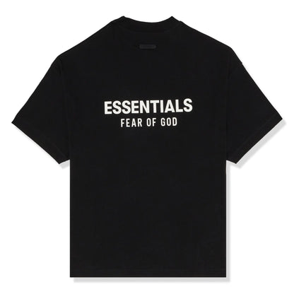 Fear Of God Essentials Jersey Crewneck Black T Shirt