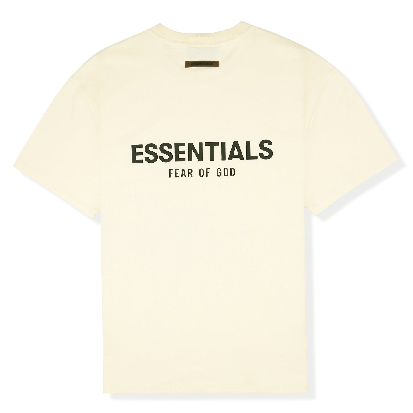 Fear Of God Essentials Reverse Logo Buttercream T Shirt (SS21)