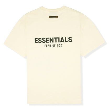Fear Of God Essentials Reverse Logo Buttercream T Shirt (SS21)
