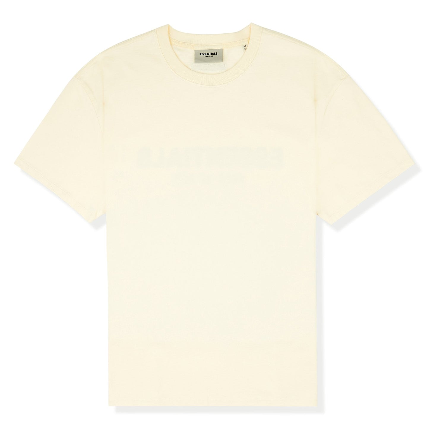 Fear Of God Essentials Reverse Logo Buttercream T Shirt (SS21)