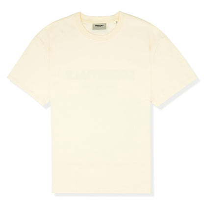 Fear Of God Essentials Reverse Logo Buttercream T Shirt (SS21)