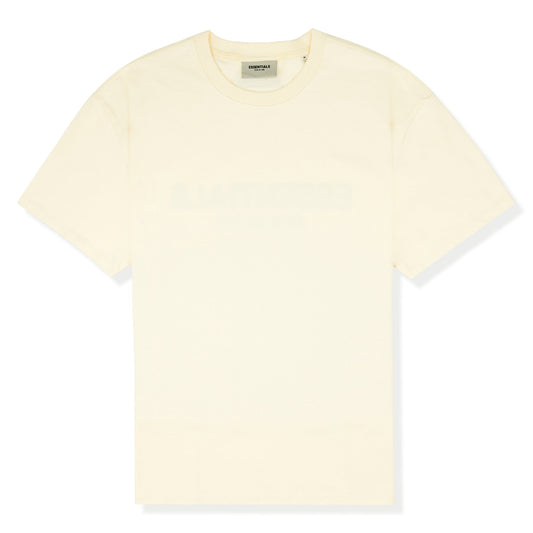 Fear Of God Essentials Reverse Logo Buttercream T Shirt (SS21)