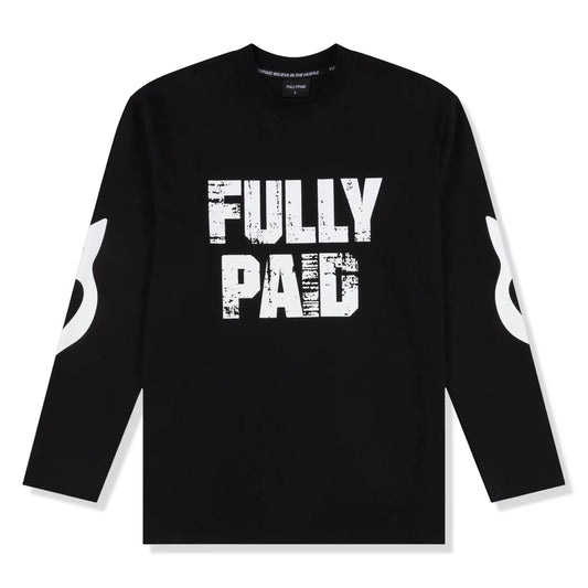 Fully Paid Drift L/S Black White T Shirt