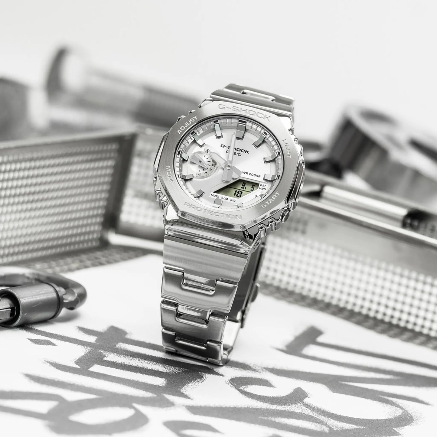 G-Shock Casio GM-2110D-7AER Silver