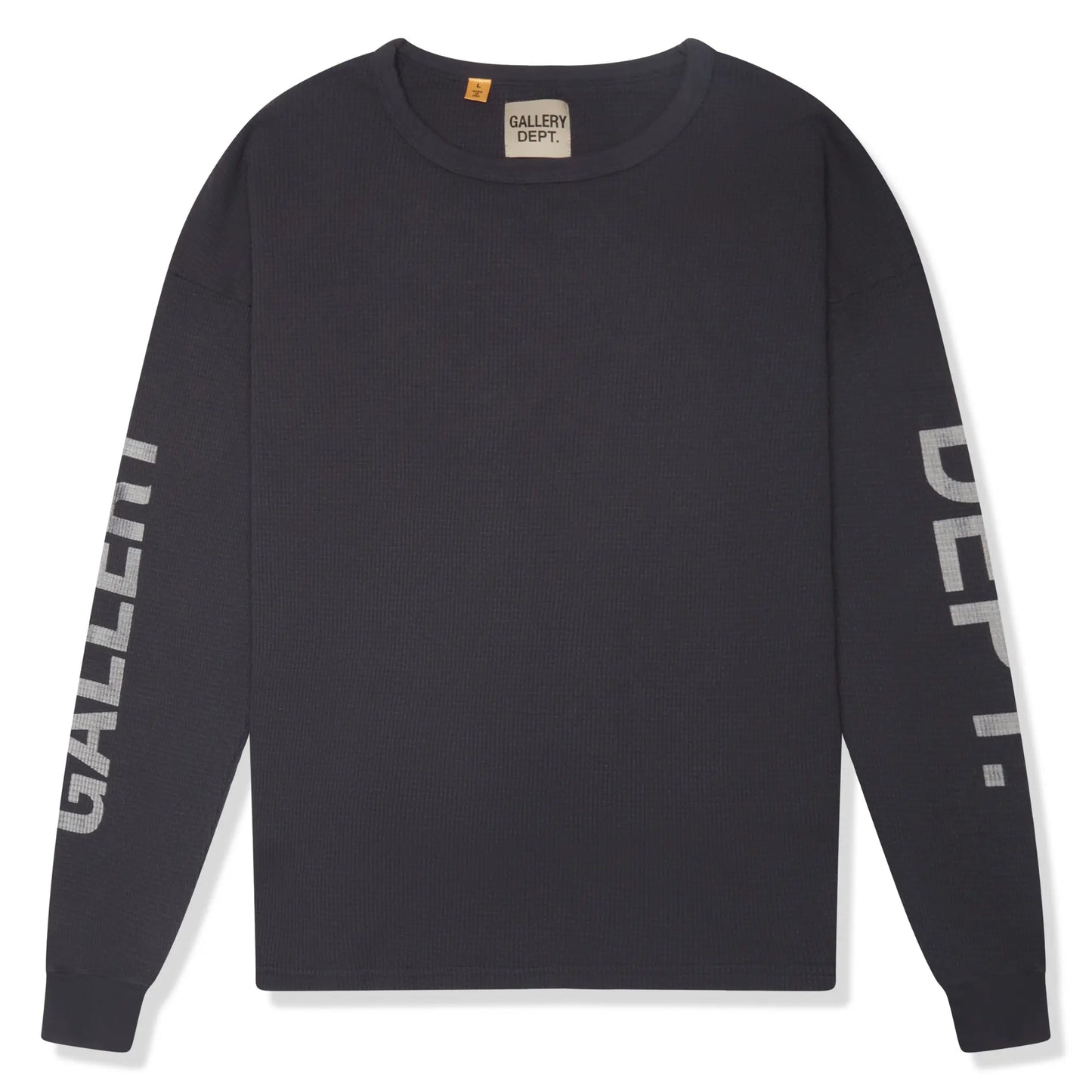 Gallery Dept. Thermal L/S Black T Shirt
