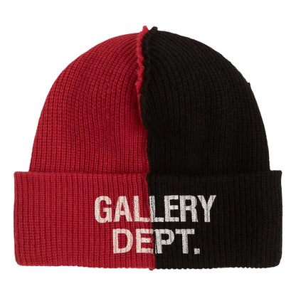 Gallery Dept. Topanga Black Red Beanie