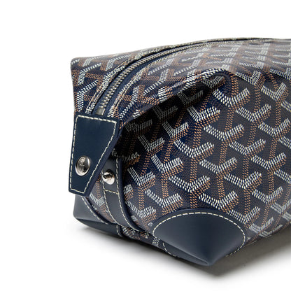 Goyard Bowling 25 Navy Toiletry Bag