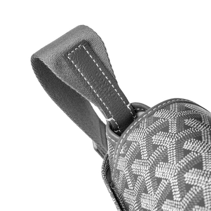 Goyard Capetien MM Grey Messenger Bag