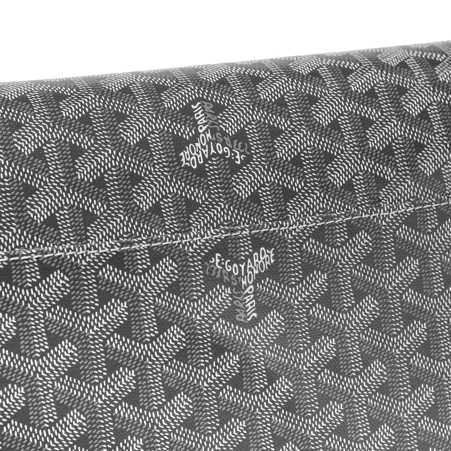 Goyard Capetien MM Grey Messenger Bag