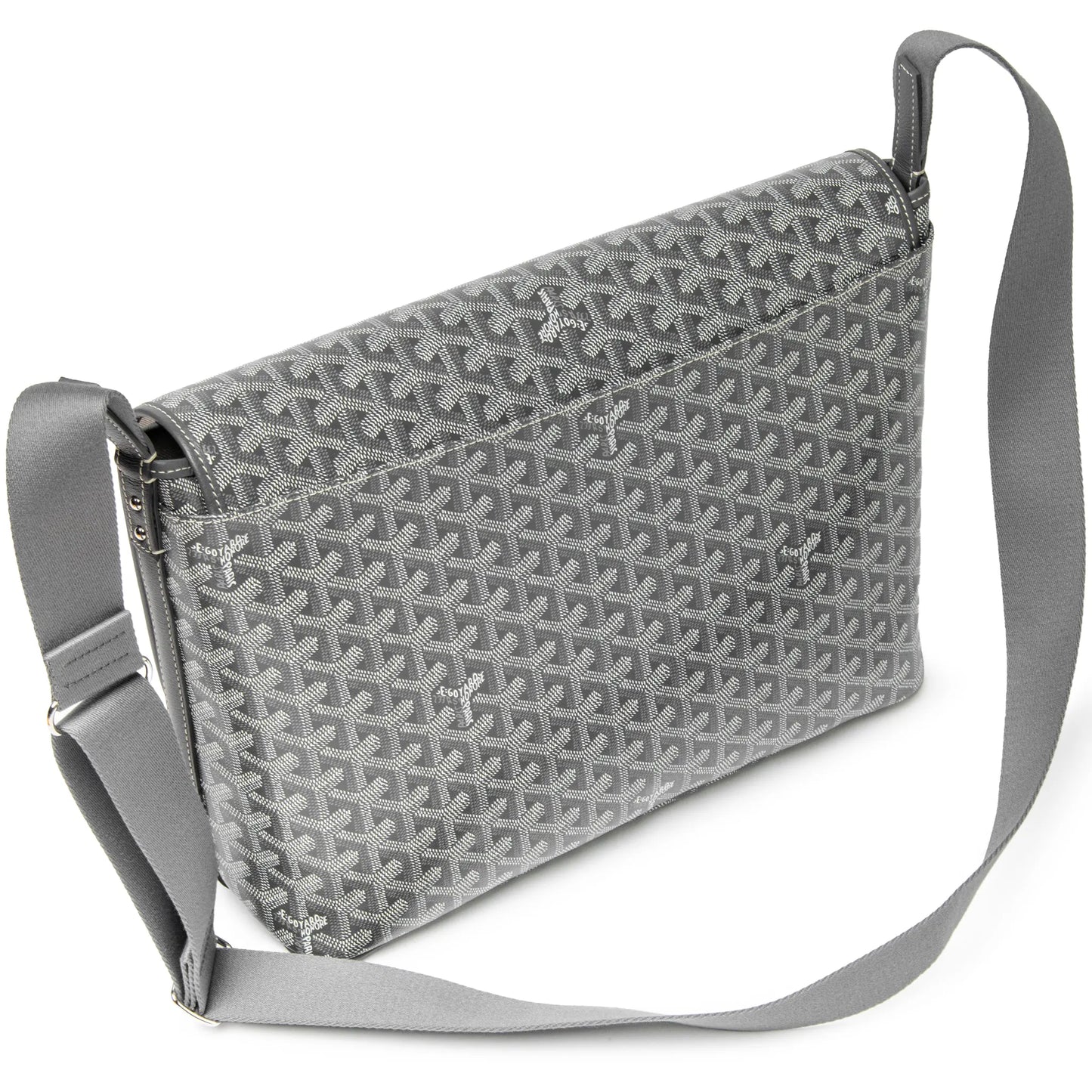 Goyard Capetien MM Grey Messenger Bag