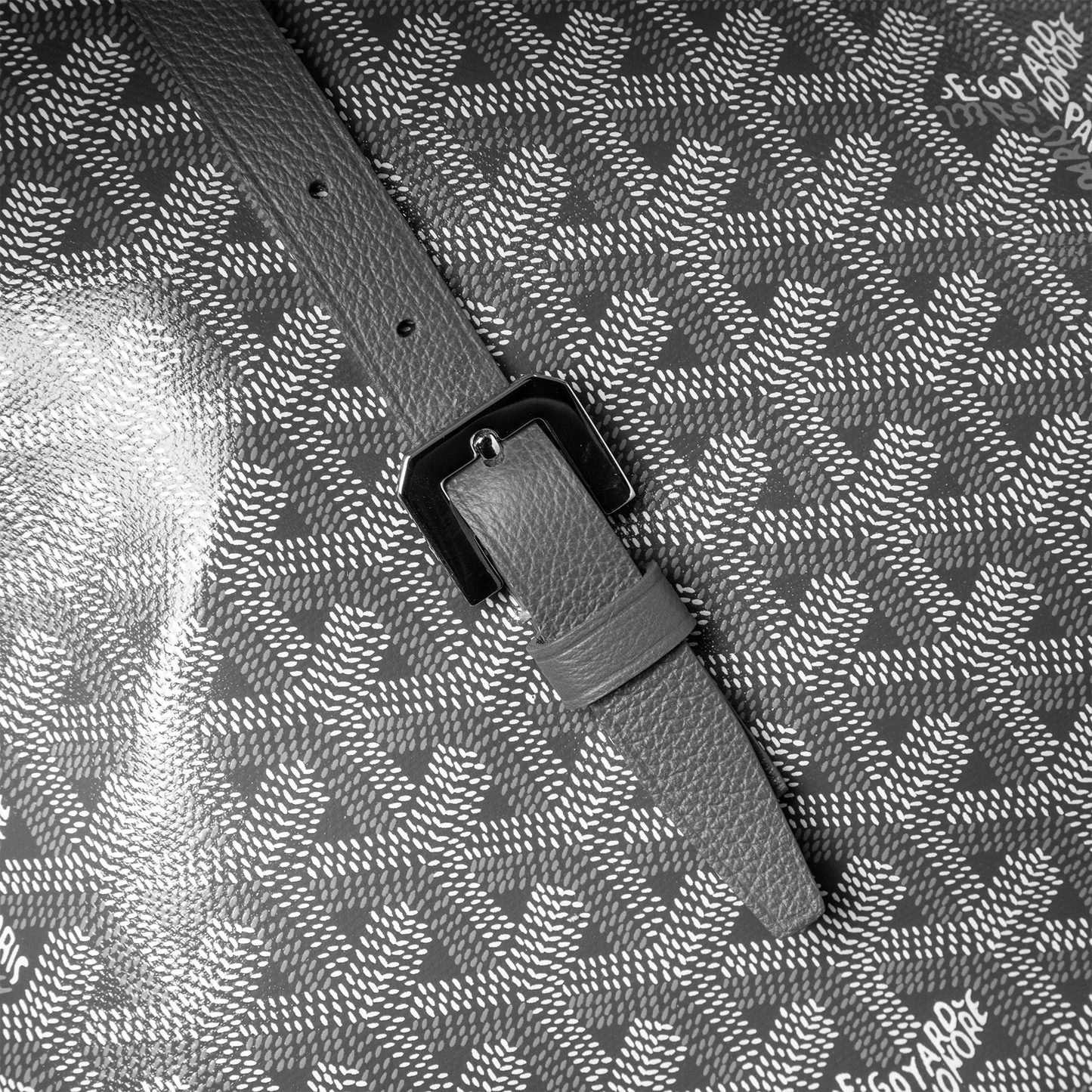 Goyard Capetien MM Grey Messenger Bag