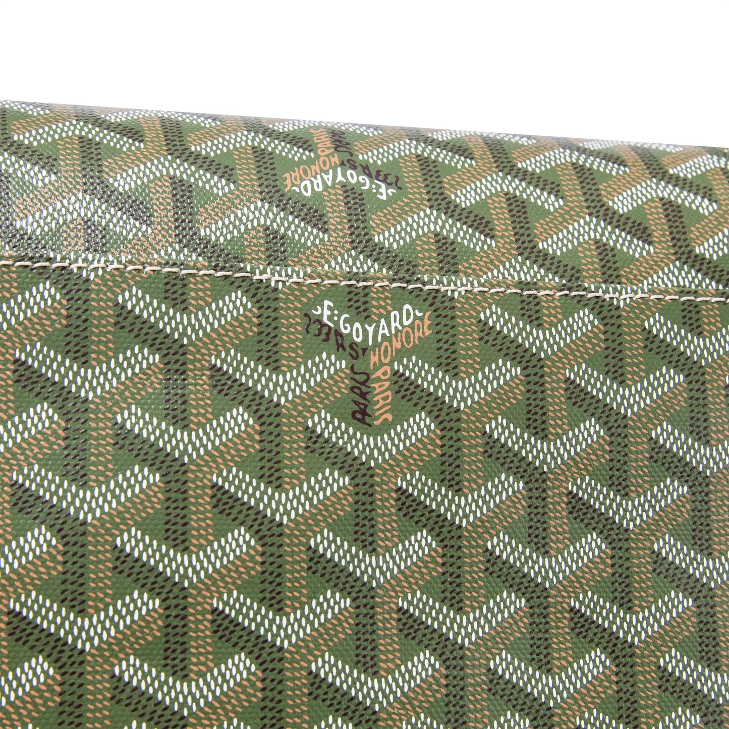 Goyard Capetien MM Khaki Messenger Bag
