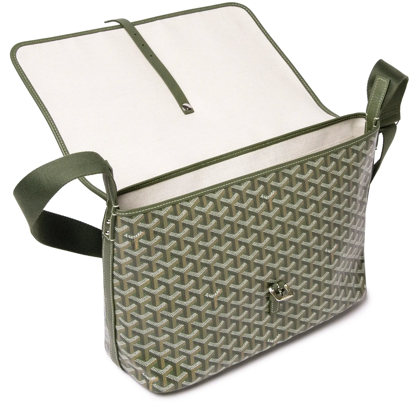 Goyard Capetien MM Khaki Messenger Bag