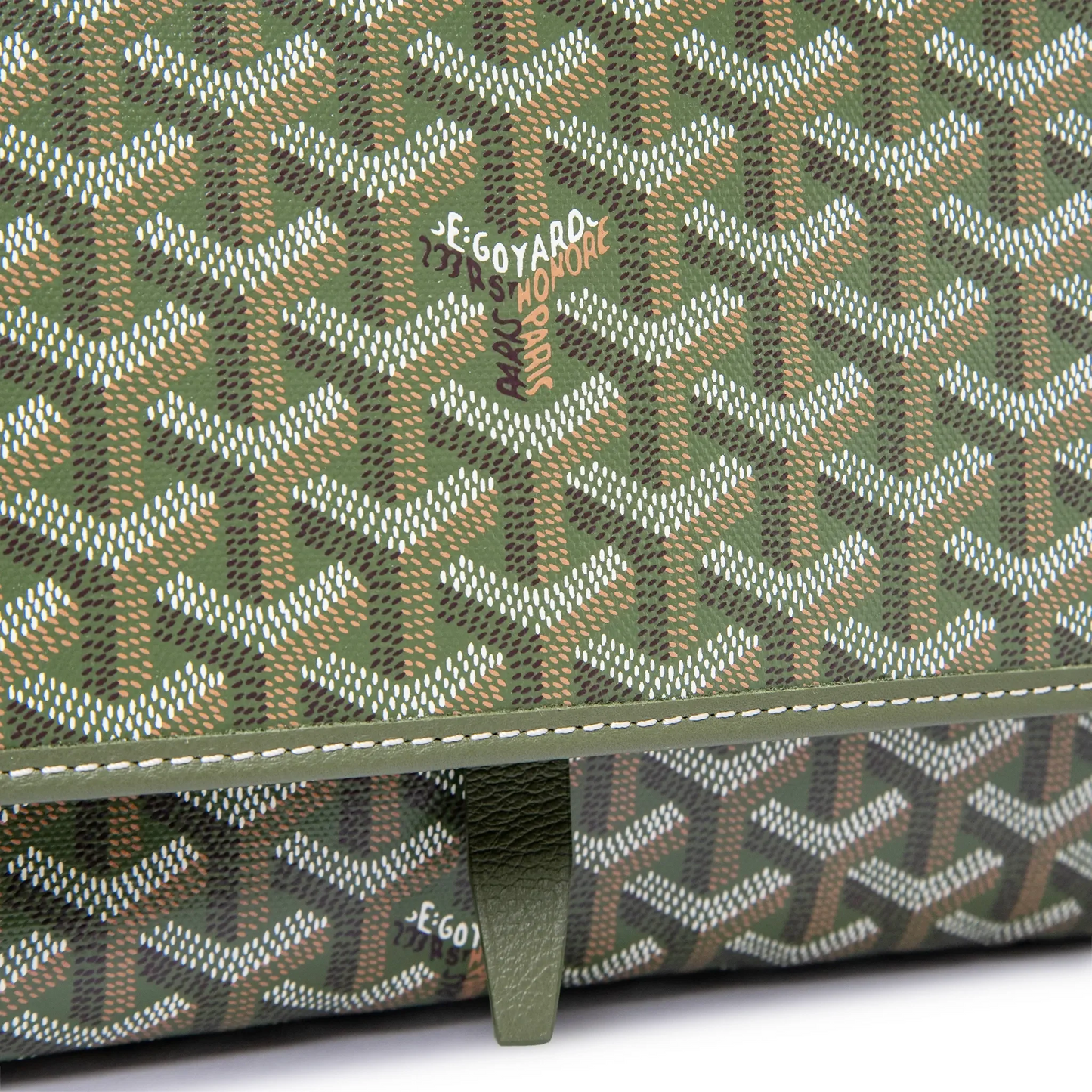 Goyard Capetien MM Khaki Messenger Bag