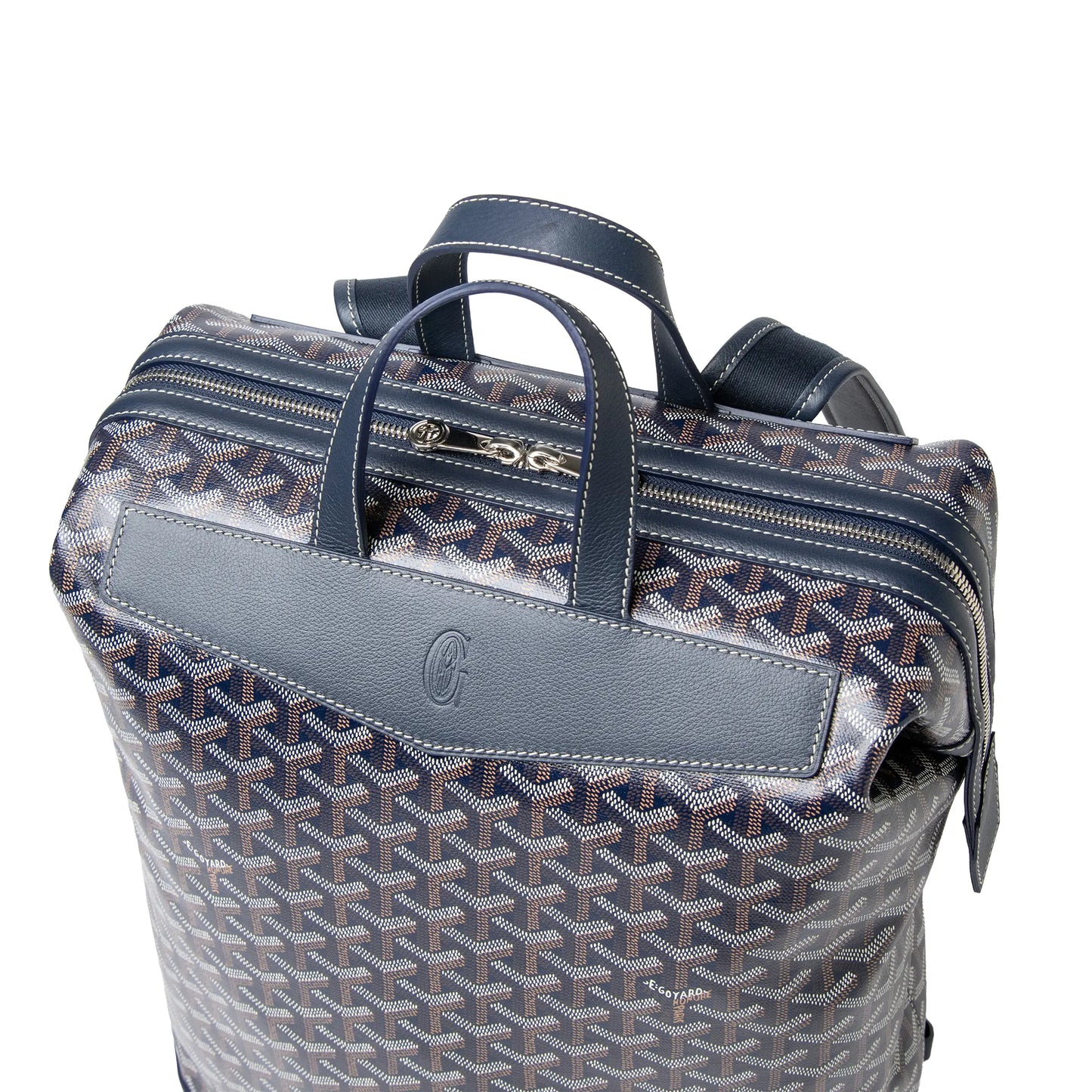 Goyard Navy Blue Cisalpin Backpack