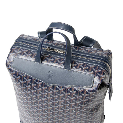 Goyard Navy Blue Cisalpin Backpack