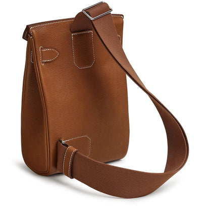 Hermès Hac a Dos PM Barenia Faubourg Fauve Palladium Hardware Backpack