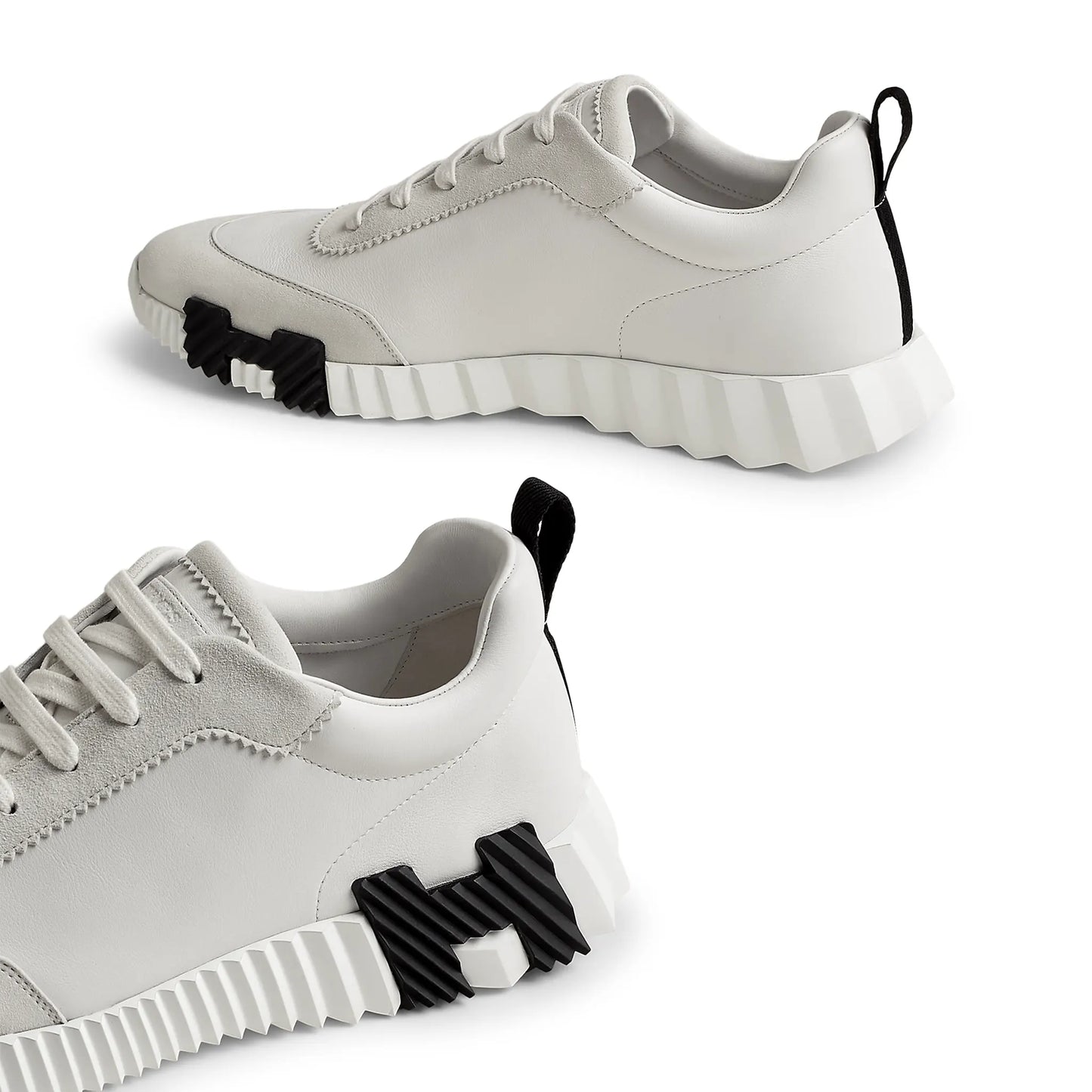 Hermès Paris Bouncing Calf Sneaker Blanc