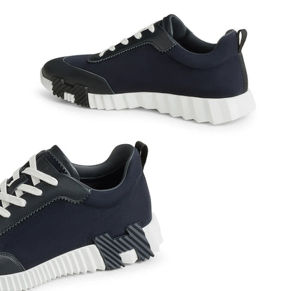 Hermès Paris Bouncing Calf Sneaker Marine