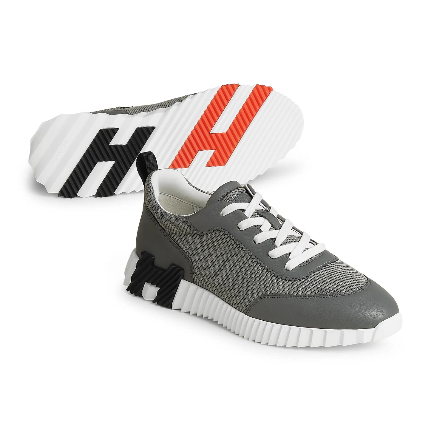 Hermès Paris Bouncing Sneaker Osmium Grey