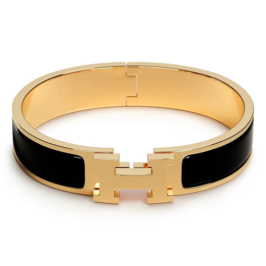 Hermès Paris Clic H Black Bracelet