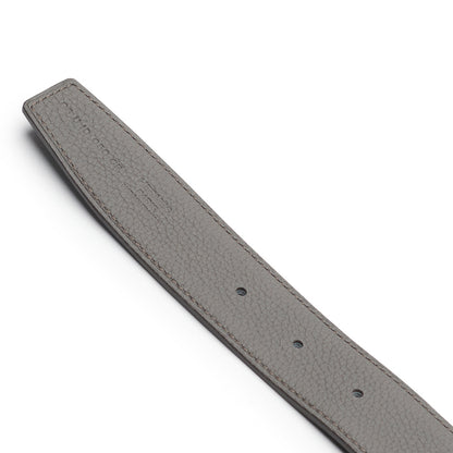 Hermès Paris H Buckle & Reversible Leather Strap 32mm Belt Noir Étain