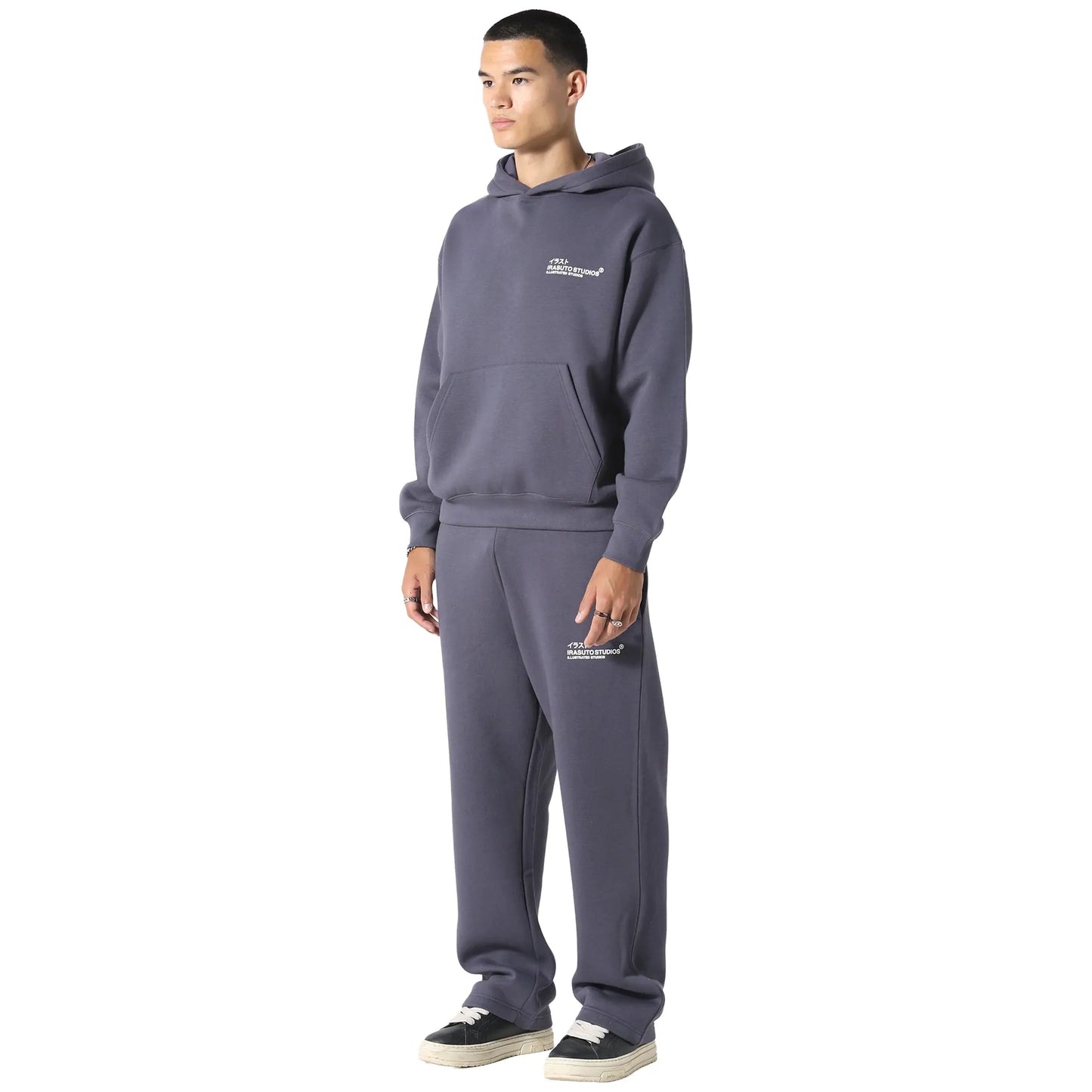 Irasuto Studios Crane Sea Blue Hoodie