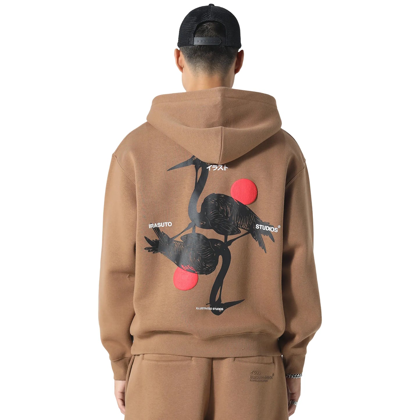 Irasuto Studios Crane Tobacco Hoodie