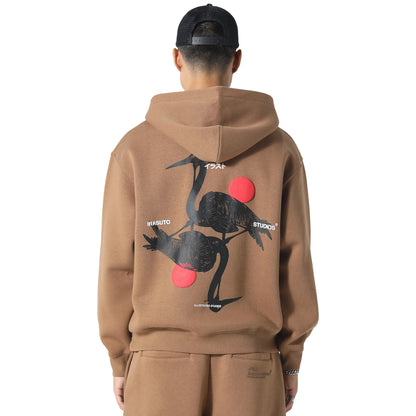 Irasuto Studios Crane Tobacco Hoodie