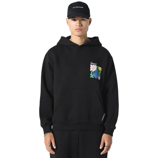Irasuto Studios Hikari Bloom Black Hoodie