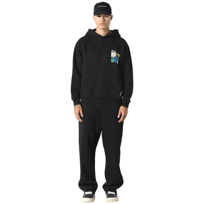 Irasuto Studios Hikari Bloom Black Hoodie