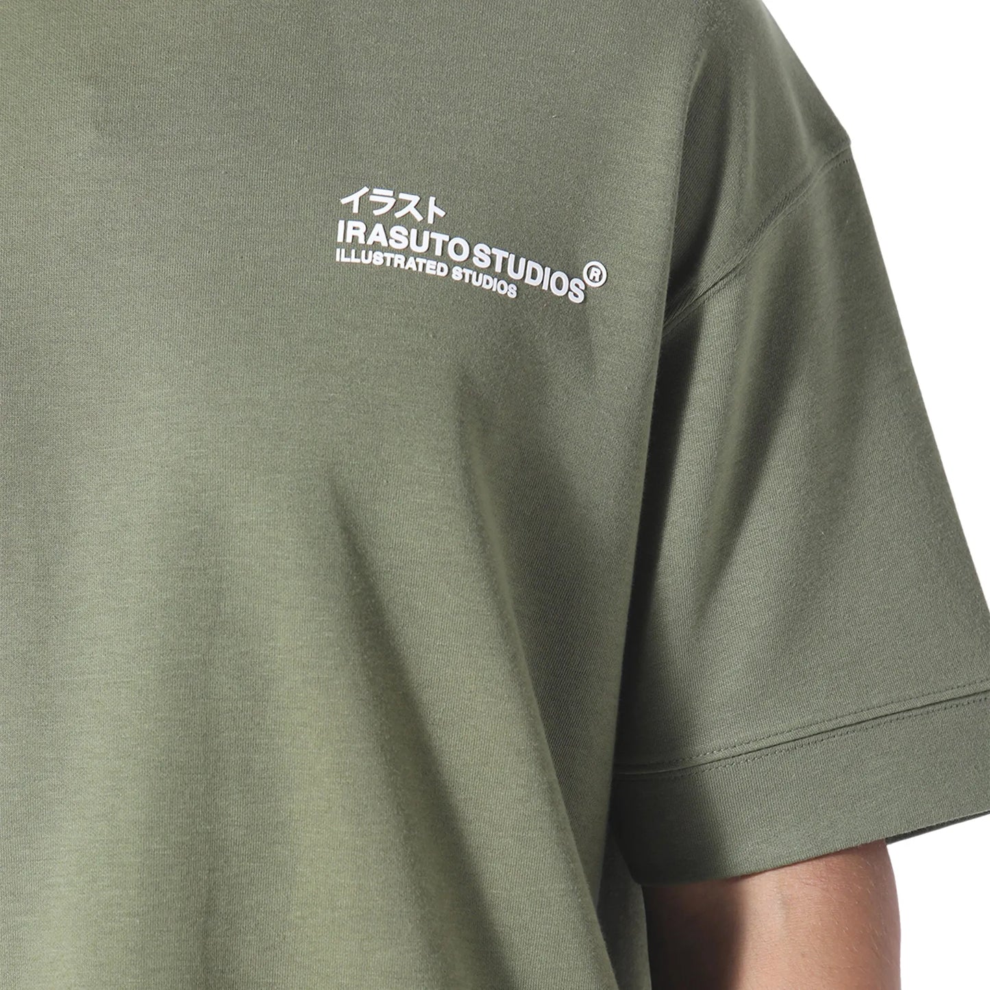 Irasuto Studios Koi Khaki T Shirt