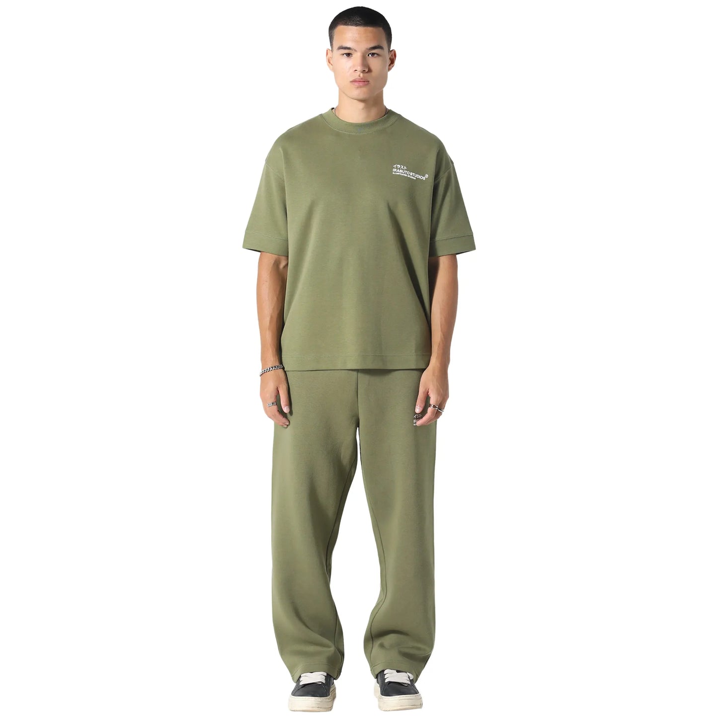 Irasuto Studios Koi Khaki T Shirt