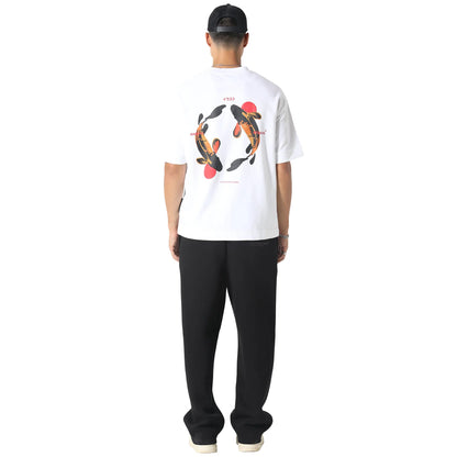 Irasuto Studios Koi White T Shirt