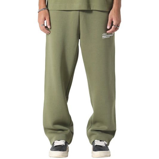 Irasuto Studios Open Hem Khaki Sweatpants