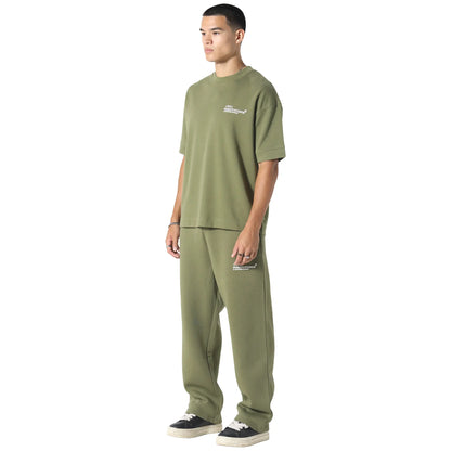 Irasuto Studios Open Hem Khaki Sweatpants