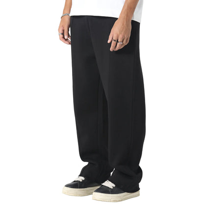 Irasuto Studios Raw Hem Black Sweatpants