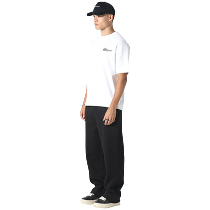 Irasuto Studios Raw Hem Black Sweatpants