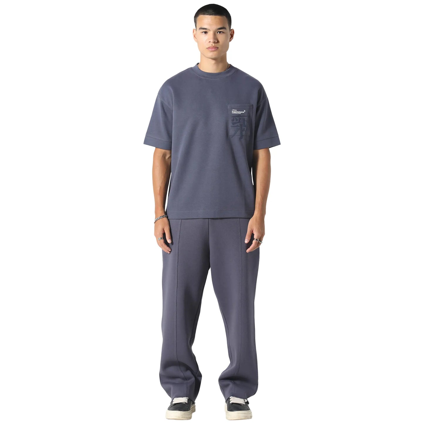 Irasuto Studios Raw Hem Deep Sea Sweatpants