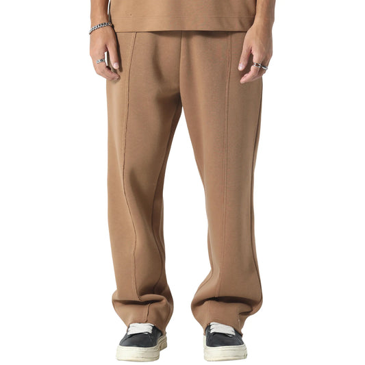 Irasuto Studios Raw Hem Tobacco Sweatpants